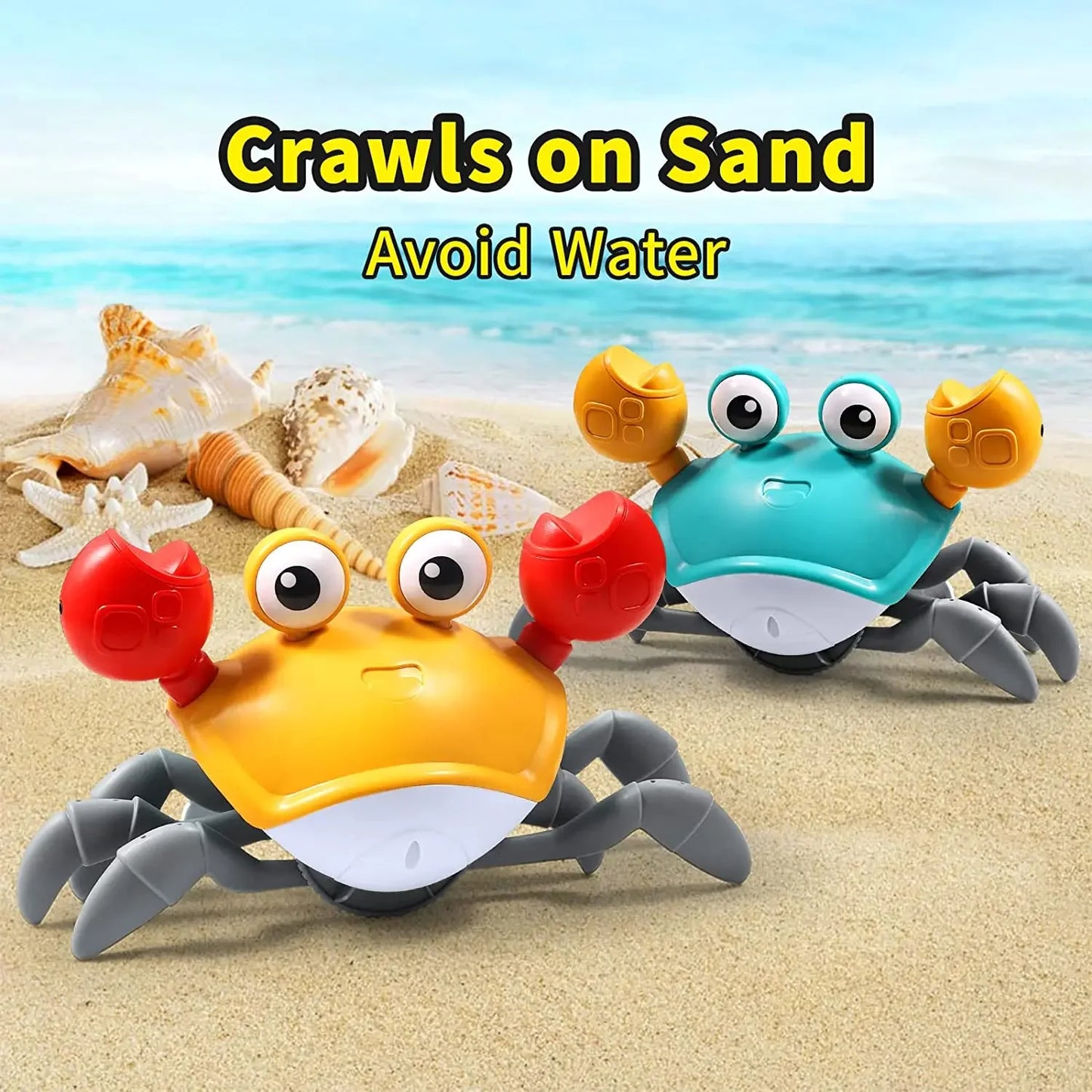 Dancing Crab Toy β Crawling Escape Crab for Babies & Toddlers (USB Rechargeable)