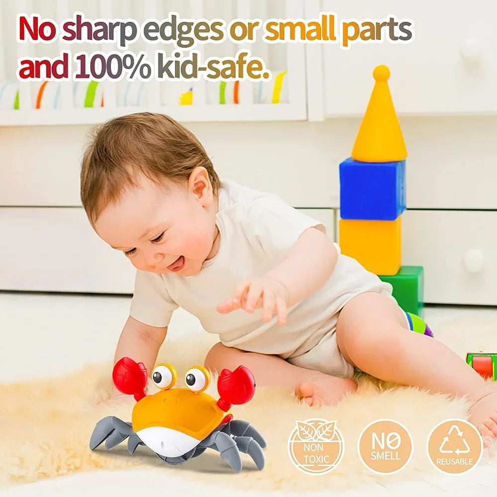 Dancing Crab Toy β Crawling Escape Crab for Babies & Toddlers (USB Rechargeable)