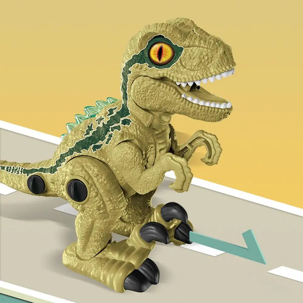 Electric Walking Spray Dinosaur β LED Light & Sound Robot Toy for Kids