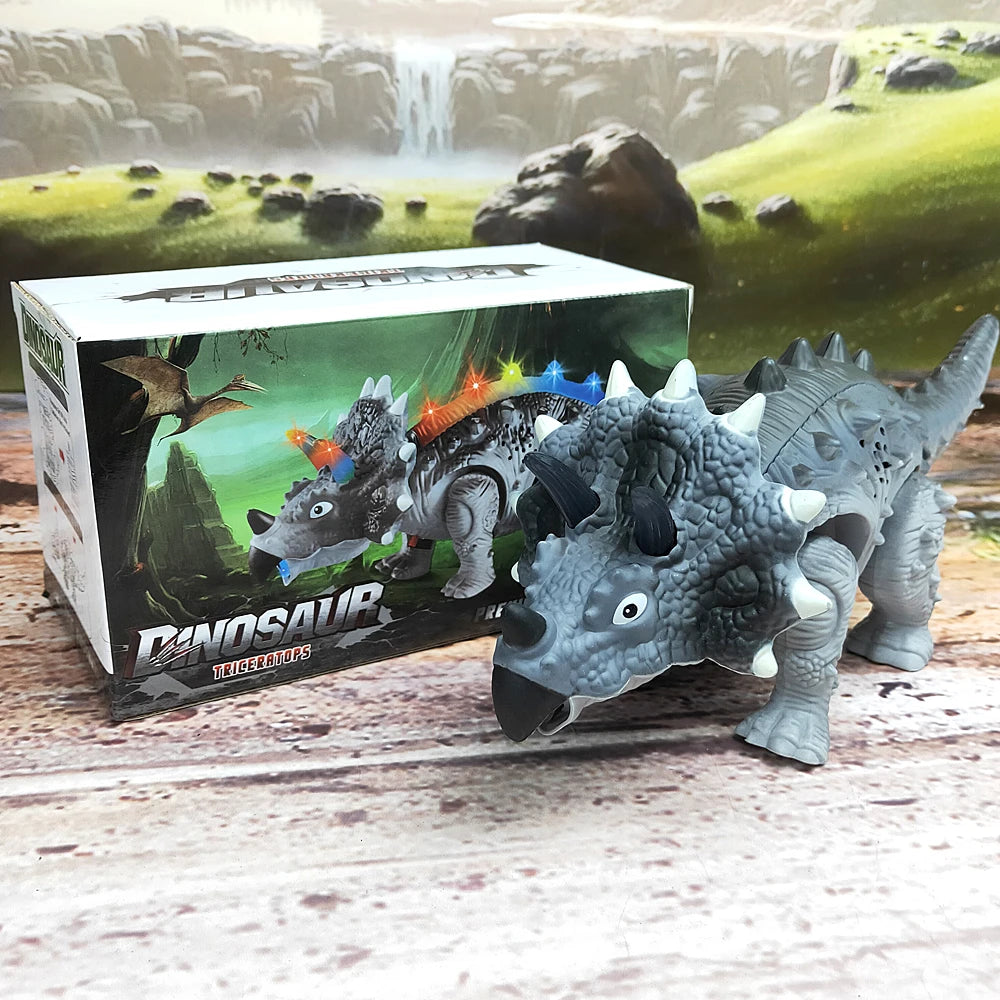 Interactive Walking & Talking T-Rex Dinosaur Toy – Electric Dino Gift for Kids
