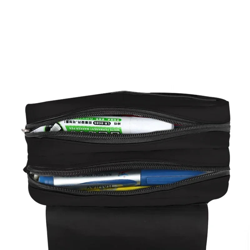 3D Dinosaur Pencil Case β Double-Layer Flip Pen Pouch for Kids