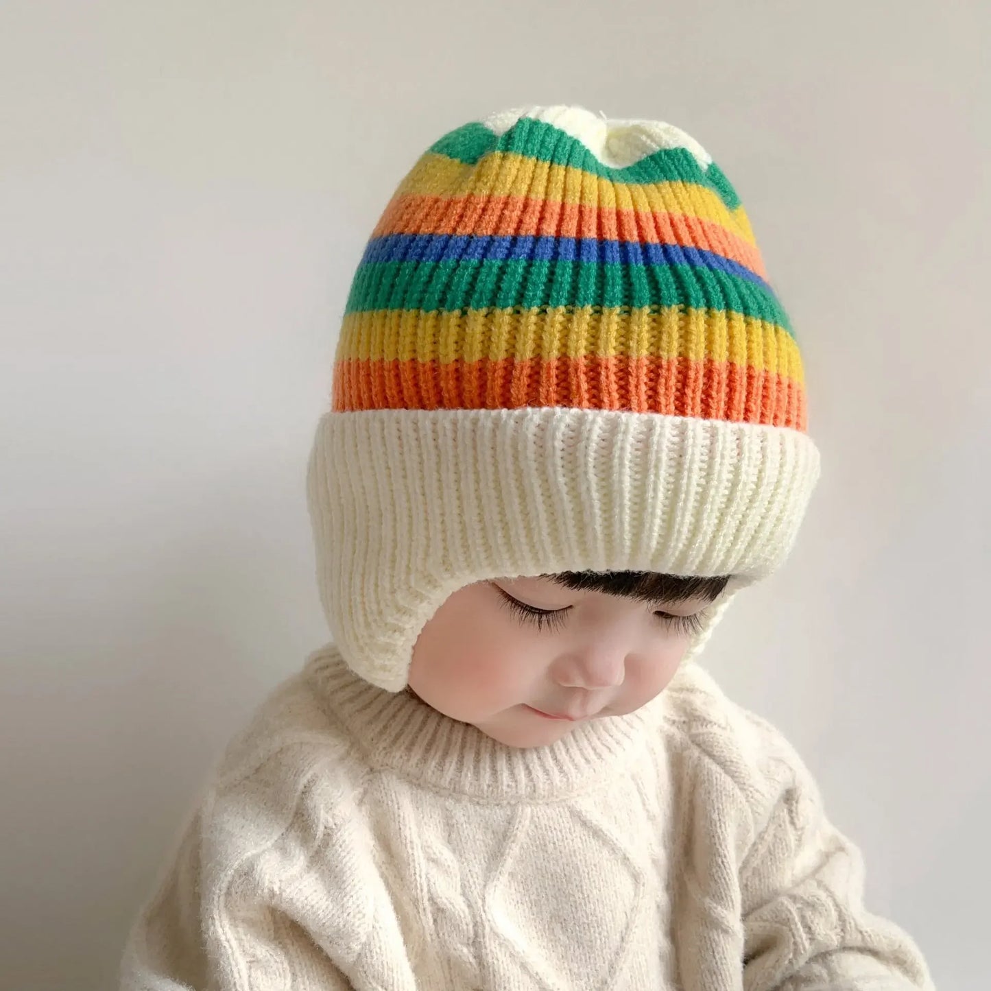 Cute Bear Ears Baby Winter Cap (Korean Style) 2-7 years