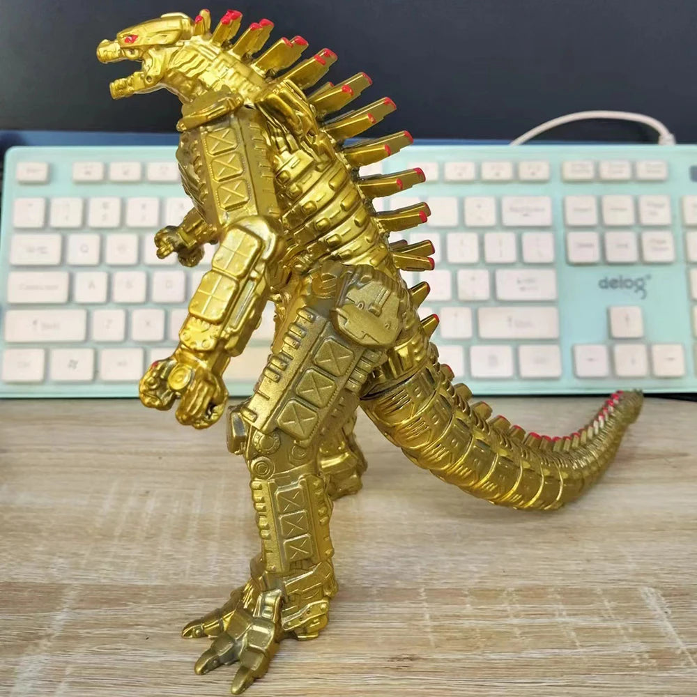 Gold Mechagodzilla Vs Kong Giant Godzilla Toy 7 Inches Action Figure King