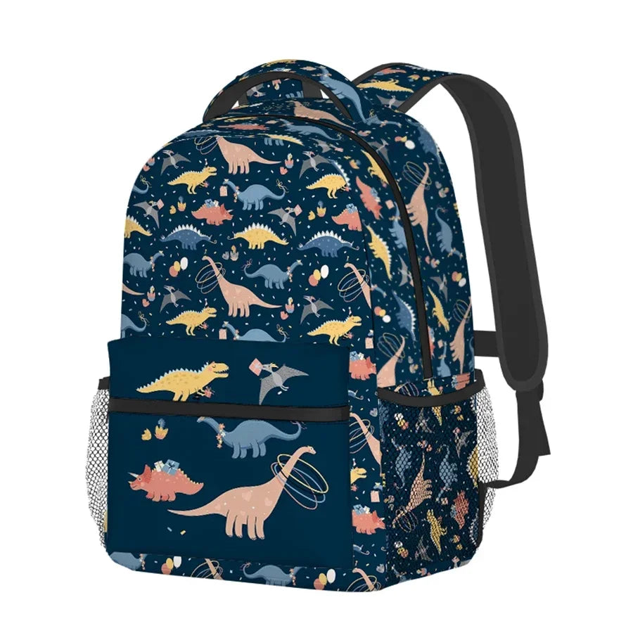 3D Dinosaur Backpack for Kids – Cute Cartoon School Bag for Boys & Girls