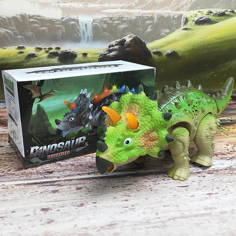 Interactive Walking & Talking T-Rex Dinosaur Toy – Electric Dino Gift for Kids