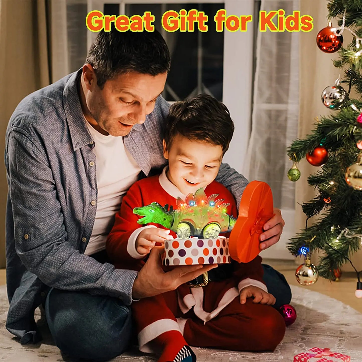 Interactive Walking & Talking T-Rex Dinosaur Toy – Electric Dino Gift for Kids