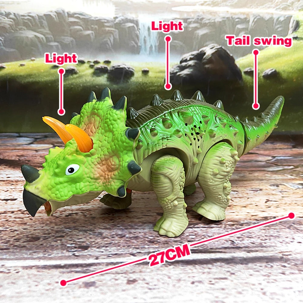Interactive Walking & Talking T-Rex Dinosaur Toy – Electric Dino Gift for Kids