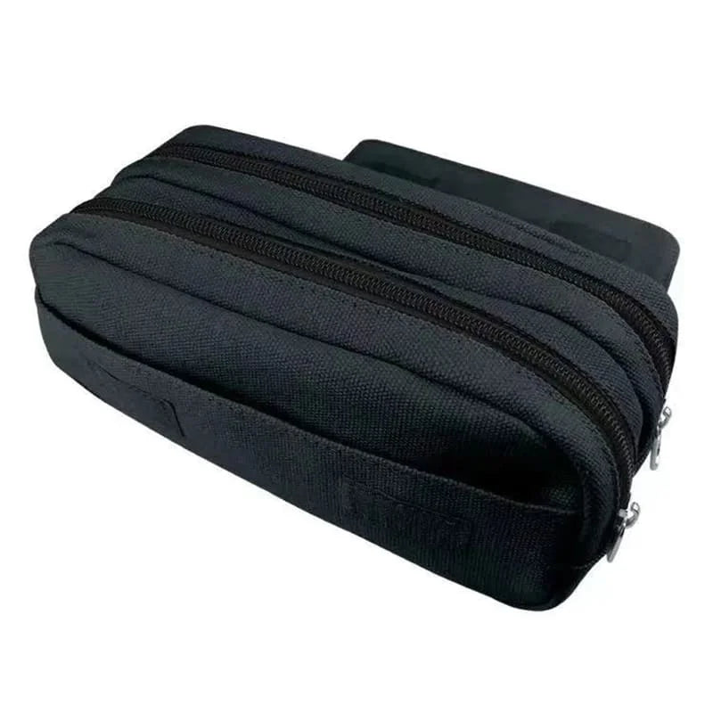 3D Monster Truck Pencil Case – Double Flip Cartoon Pen Pouch for Kids