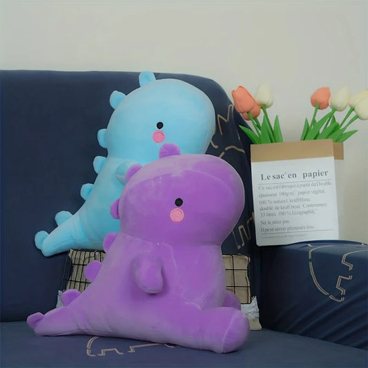 Colorful Dinosaur Plush Toy – Kawaii Squishy Soft Dino Doll for Kids & Gifts