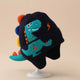 Kids 3D Dino Knit Beanie with Earflaps (2–6Y Kids)
