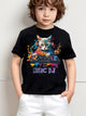 Adorable Whisker Cat Graphic T-Shirt – Ultra Soft & Lightweight Casual Short Sleeve Top