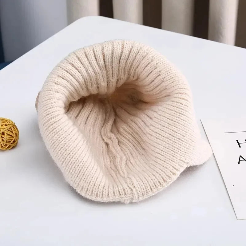 Cute Bear Ears Baby Winter Cap (Korean Style) 2-7 years