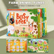 Montessori Reusable Sticker Book – DIY Scene Puzzle Learning Toy for Kids