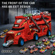 Large Deformation Transporter Truck with Folding Racing Track – Educational Car Toy for Kids